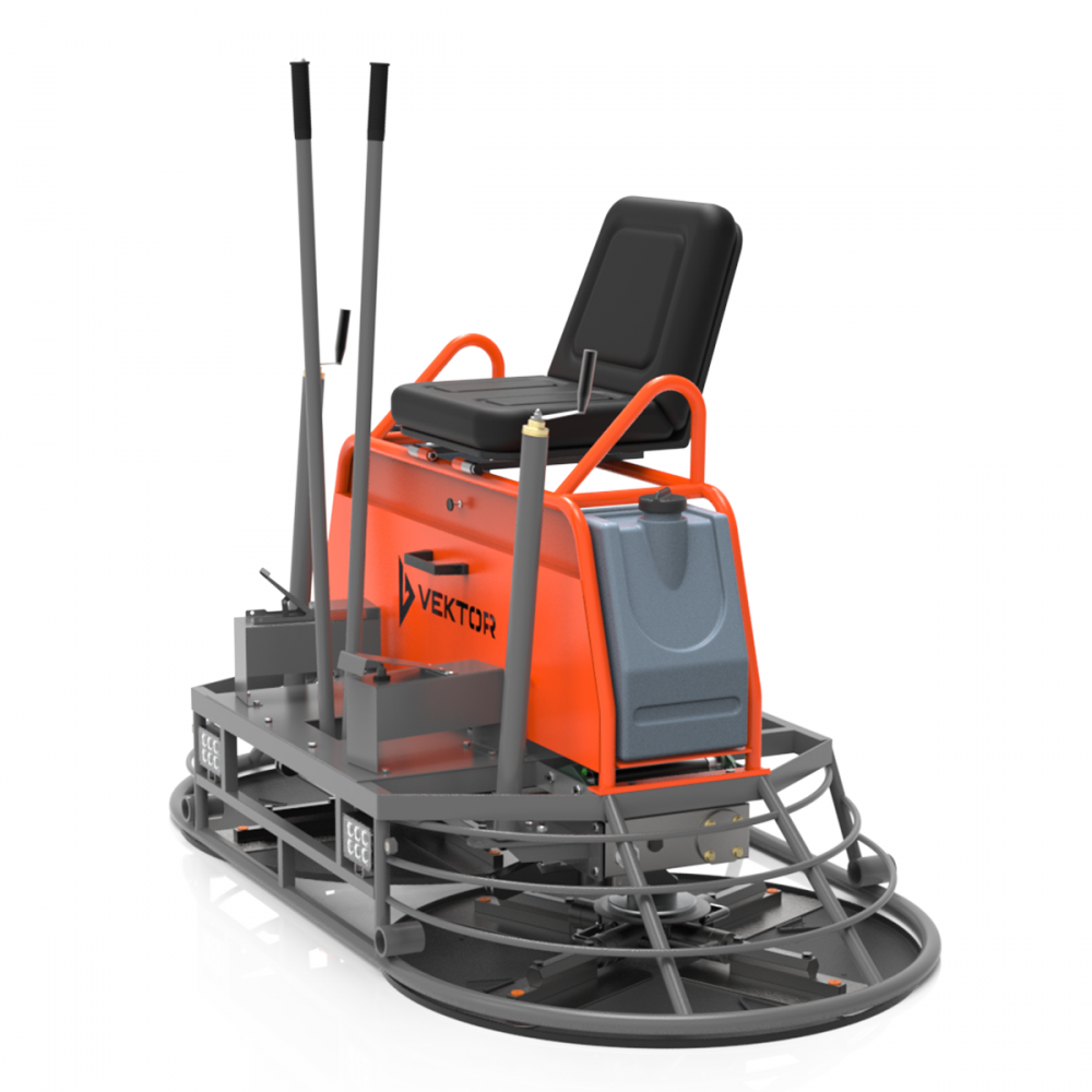 Двухроторная затирочная машина по бетону Vektor VTMG-1000L