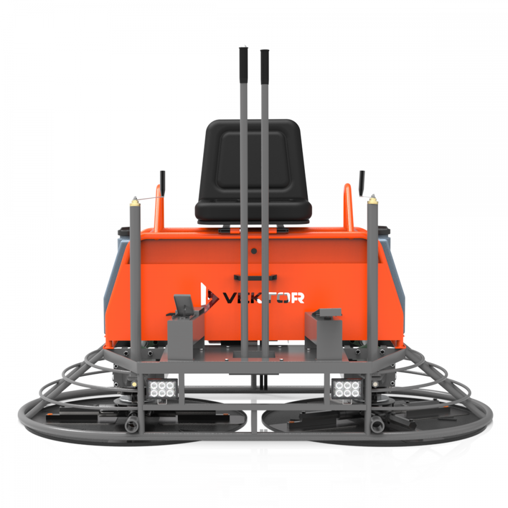 Двухроторная затирочная машина по бетону Vektor VTMG-1000L