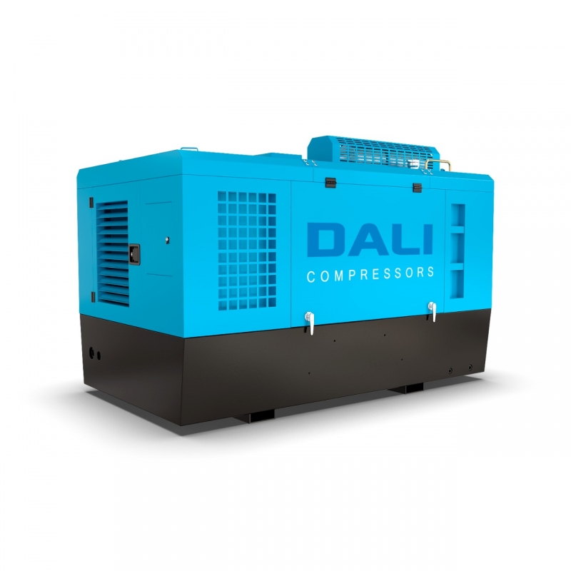 Передвижной компрессор Dali DLCY-12/15B (YUCHAI)